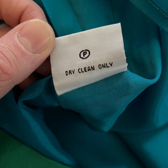 Blue and Green Rosette A-Line Skirt by Boden, 12R - Picture 7 of 15